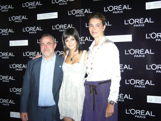 Olaciregui,Lago and L Oréal manager